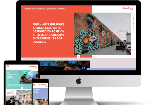 Rebrand | Fresh Arts